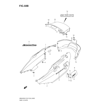 SIDE COVER (AN650AK9)