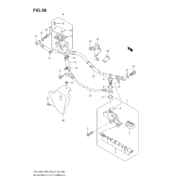 REAR MASTER CYLINDER