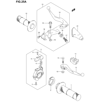 HANDLE LEVER (MODEL K5/K6)