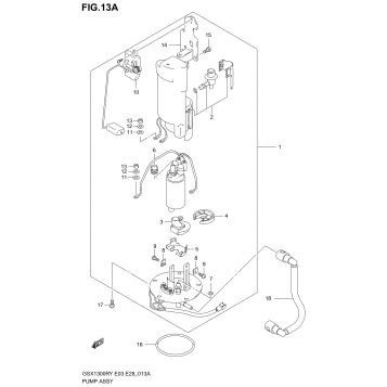 PUMP ASSY (MODEL K1/K2/K3)