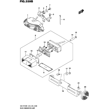 REAR COMBINATION LAMP