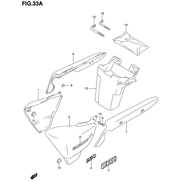 FRAME COVER (MODEL Y/K1)