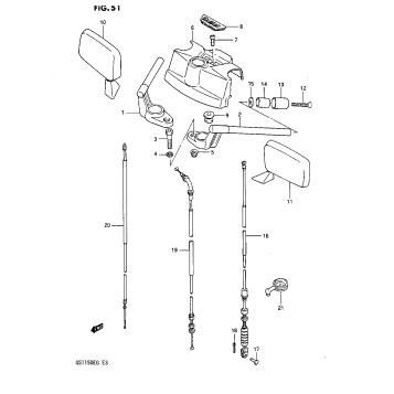 HANDLEBAR (GS1150ES3/ESE/ESF)