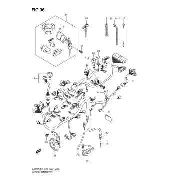WIRING HARNESS (VZ1500L3 E28)