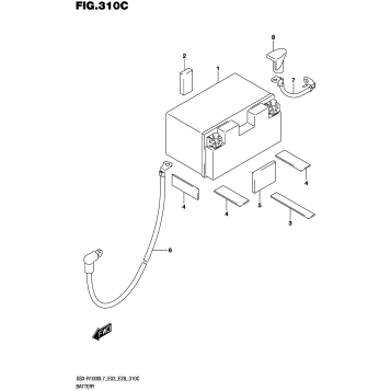BATTERY (GSX-R1000L7 E33)