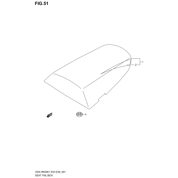 SEAT TAIL BOX (MODEL K1)