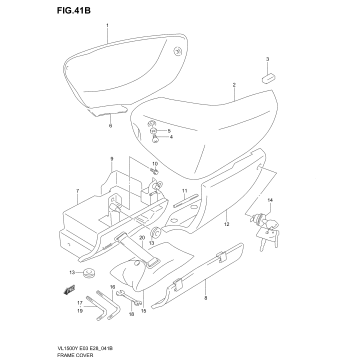 FRAME COVER (MODEL K2/K3)