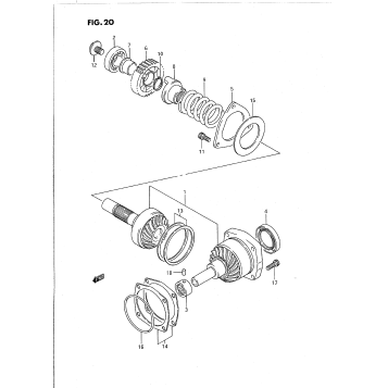 SECONDARY DRIVE GEAR