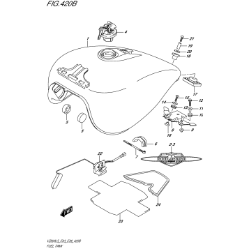 FUEL TANK (VZ800L5 E28)
