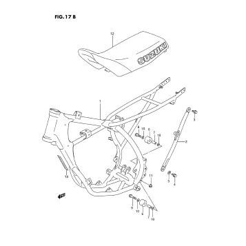 FRAME - SEAT (MODEL P/R/S)