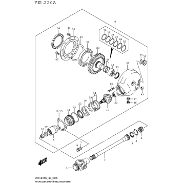 PROPELLER SHAFT/FINAL DRIVE GEAR