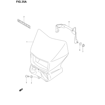 HEADLAMP COVER (MODEL K2/K3/K4/K5)