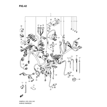 WIRING HARNESS (AN650L3 E03)