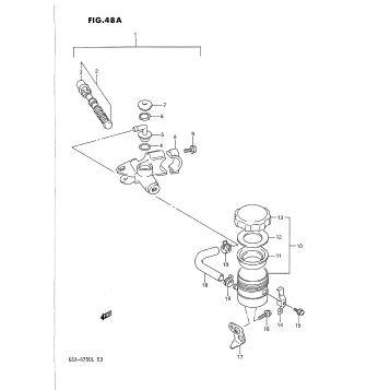 FRONT MASTER CYLINDER (MODEL L)