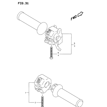 HANDLE SWITCH (MODEL T)