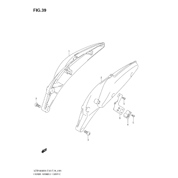 FRAME HANDLE GRIP (MODEL K6/K7,VZR1800NK8)