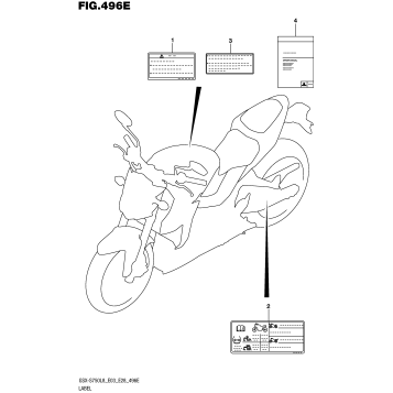 LABEL (GSX-S750AL8 E28)