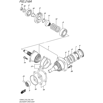 SECONDARY DRIVE GEAR