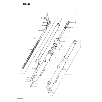 FRONT FORK (MODEL T)