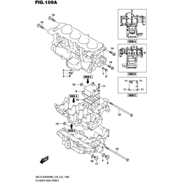 CYLINDER HEAD (FRONT)