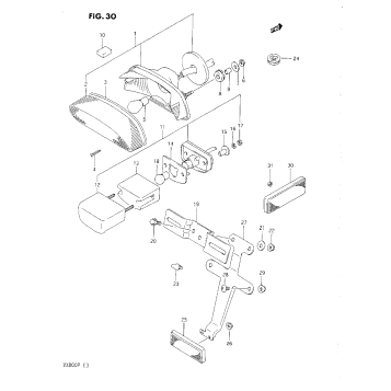 REAR COMBINATION LAMP