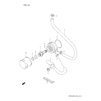 OIL COOLER - OIL FILTER