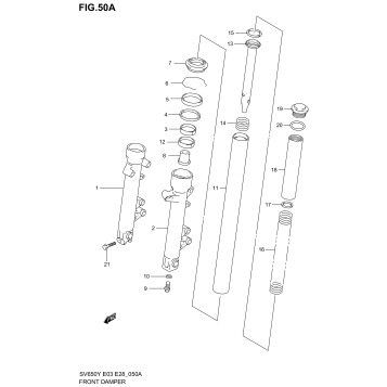 FRONT FORK DAMPER (MODEL K1)