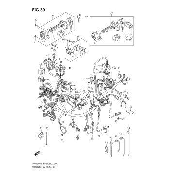 WIRING HARNESS (AN650AK6/AK7/AK8)