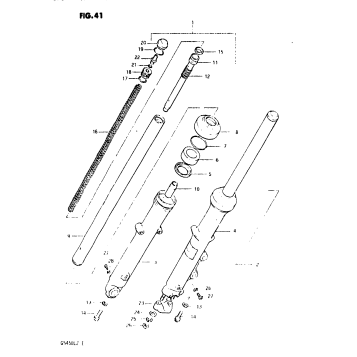 FRONT FORK (MODEL Z)