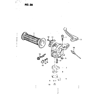 LEFT HANDLE SWITCH (FS50X)
