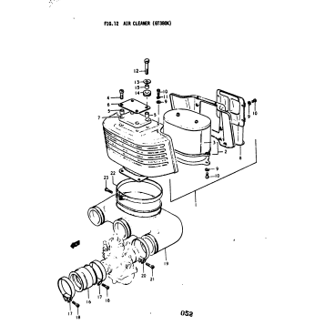 AIR CLEANER (GT380K)