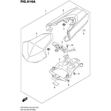 SEAT TAIL BOX (OPTIONAL)