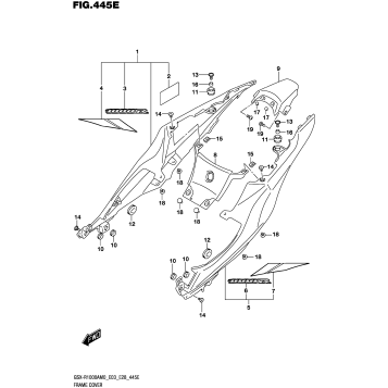 FRAME COVER (GSX-R1000RZA)