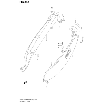 FRAME COVER (MODEL Y/K1)