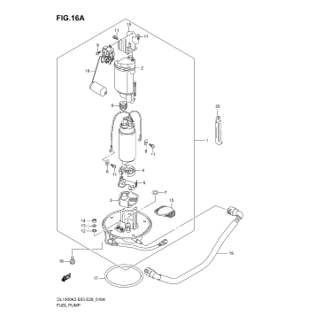 FUEL PUMP (MODEL K4/K5/K6)
