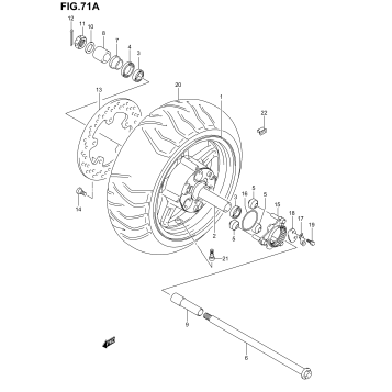 REAR WHEEL (AN650K4/K5)