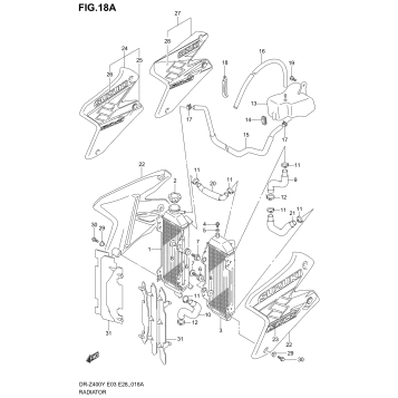 RADIATOR (MODEL K2/K3/K4)