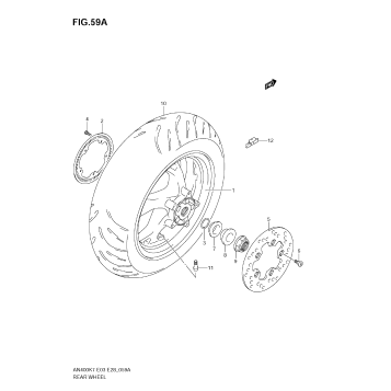 REAR WHEEL(AN400AK9)