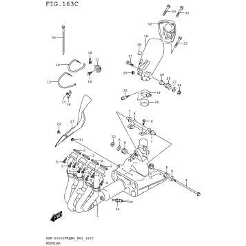 MUFFLER (GSX-S1000TRQM4 E33)