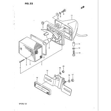 REAR COMBINATION LAMP