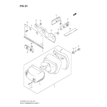 REAR COMBINATION LAMP
