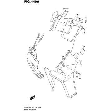 FRAME HEAD COVER (VZR1800L8 E28)