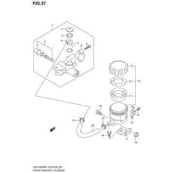 FRONT MASTER CYLINDER