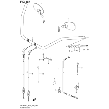 HANDLEBAR (VL1500L4 E33)