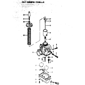 CARBURETOR (TS185K