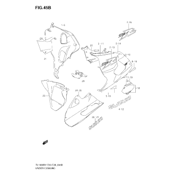 UNDER COWLING (MODEL Y)