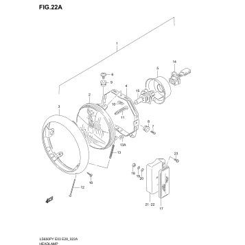 HEADLAMP (MODEL K1/K2/K3/K4)