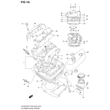 CYLINDER HEAD (FRONT)