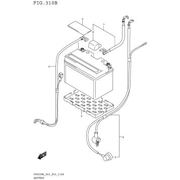 BATTERY (SV650M4 E33)