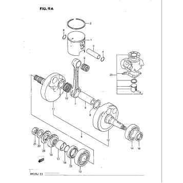 CRANKSHAFT (MODEL J)